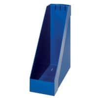 helit The Tower Line Tijdschriftencassette Blauw A4 96 mm Polystyreen 10 x 27 x 29 cm