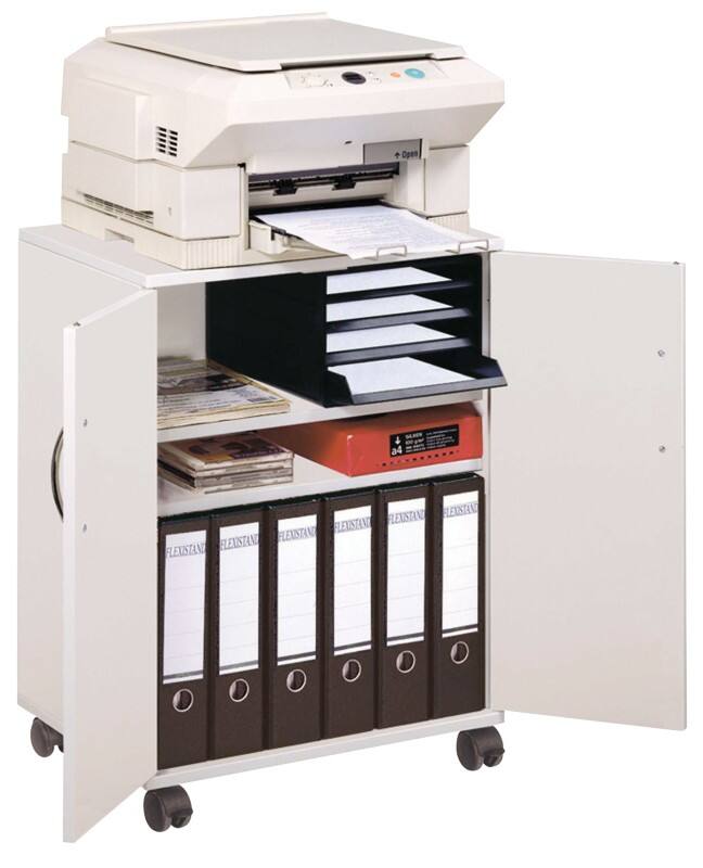 DURABLE Printerstandaard Grijs Hout 528 x 400 x 748 mm