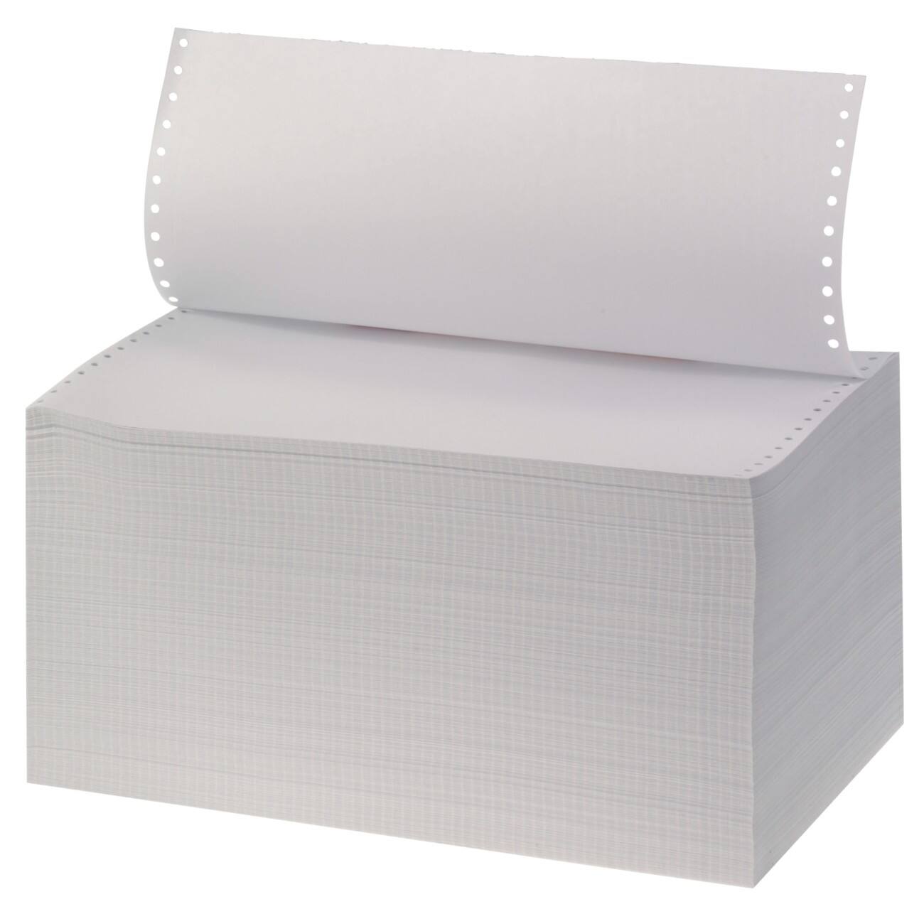 Niceday Kettingpapier A4+ 60 g/m² 203 mm Wit 2000 vel
