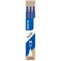 Pilot FriXion Ball/Clicker Refill Penvulling 0,4 mm Blauw 3 Stuks