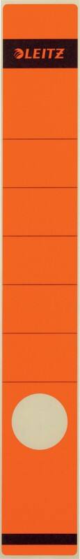 Leitz Ordnerrugetiketten A4 Rood 10 Stuks 3,9 x 28,5 cm