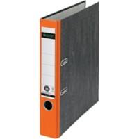 Leitz 180° Smal Ordner A4 52 mm Oranje 2 Ringen 1050 Wolkenmarmer Staand Gerecycled