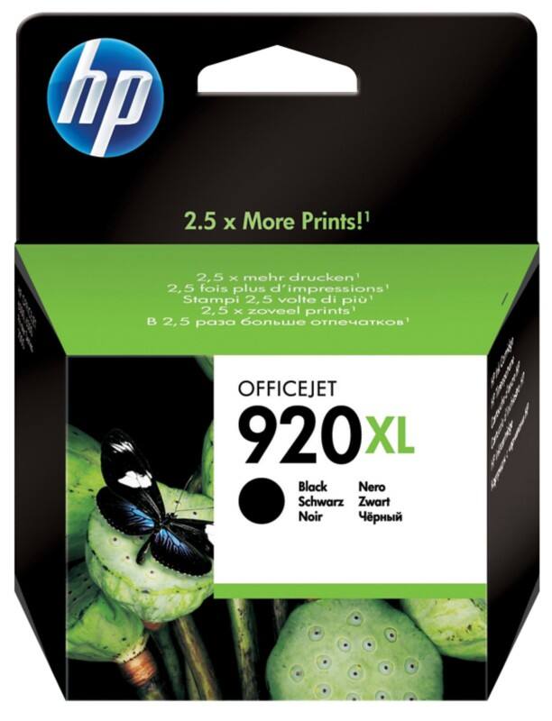 HP 920XL originele inktcartridge CD975AE zwart