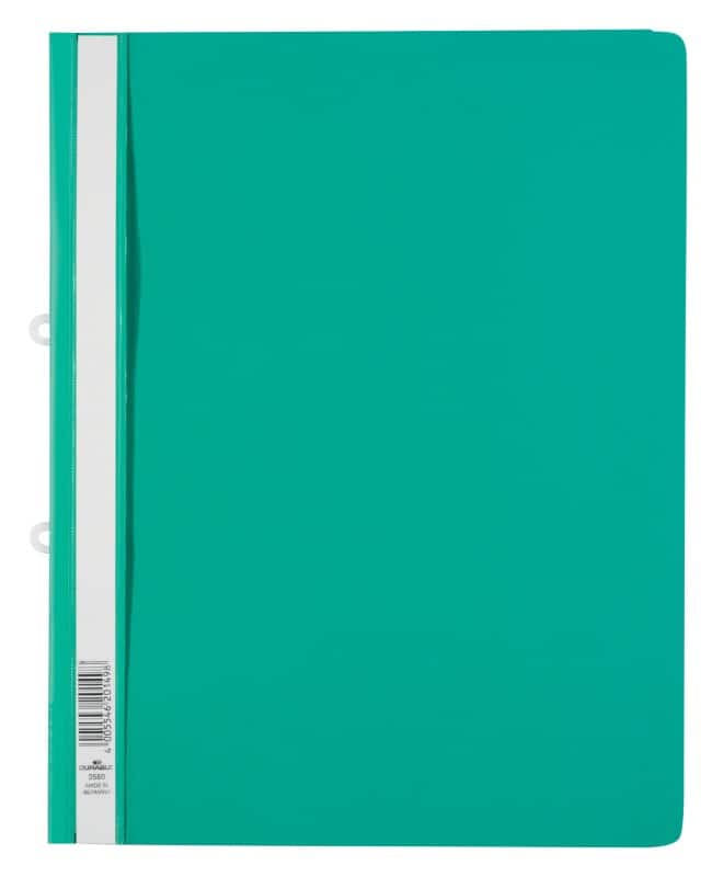 DURABLE snelhechters 258005 A4+ groen 24,3 x 0,2 x 31 cm