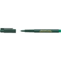Faber-Castell Finepen Fineliner 0,4 mm Naaldpunt Groen 1511