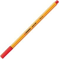 STABILO Point 88 Fineliner 0.4 mm Rood