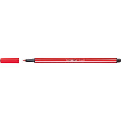 STABILO Pen 68 Viltstiften Ronde punt 1 mm Stuks Rood