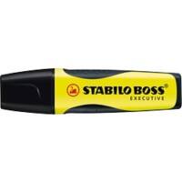 STABILO Boss Executive Tekstmarker Geel Breed Beitelpunt 2 - 5 mm