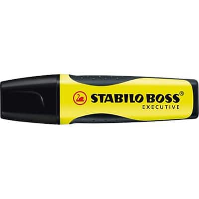 STABILO Boss Executive Tekstmarker Geel Breed Beitelpunt 2 + 5 mm