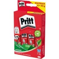 Pritt Lijmstift 22 g Transparant PK6BF 6 Stuks à 22 g