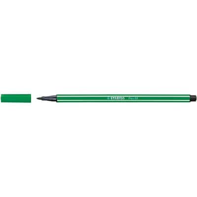 STABILO Pen 68 Viltstiften Ronde punt 1 mm Stuks Groen