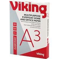 Viking Everyday A3 Kopieerpapier 80 g/m² Glad Wit 500 Vellen
