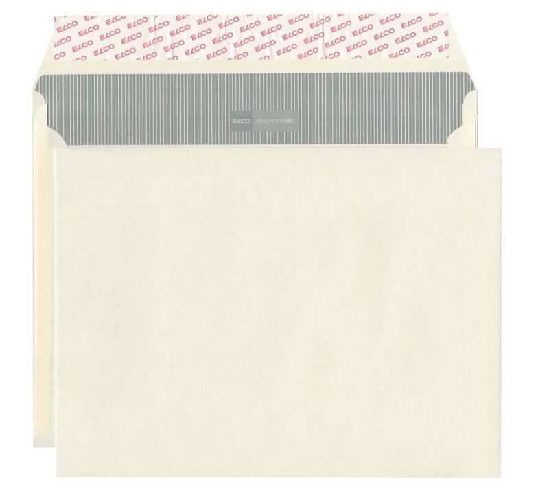 Elco Documento Enveloppen Zonder Venster C4 324 (B) x 239 (H) mm Kleefstrip Beige 120 g/m² 200 Stuks