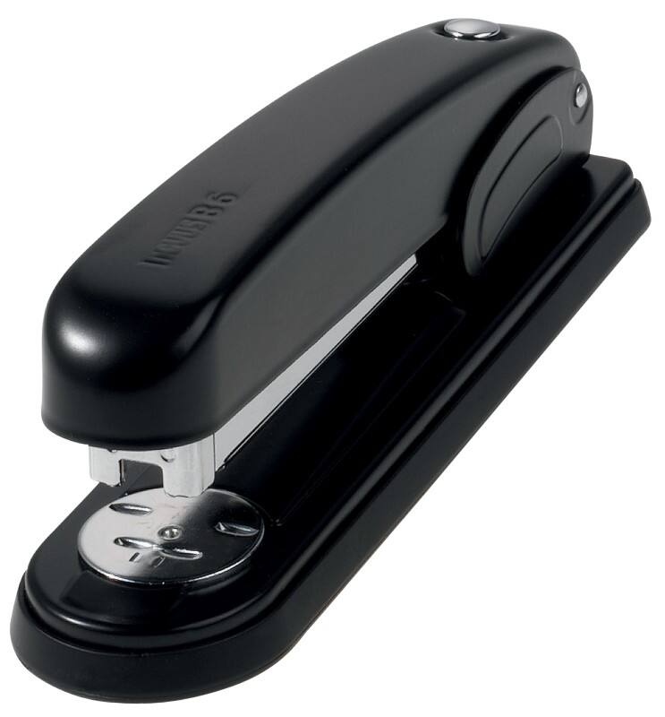 Novus NOVUS OFFICE Nietmachine B 6 Halve strip 30 Vellen Zwart 24/6, 26/6 Kunststof, metaal