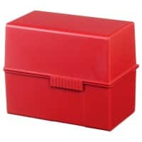 HAN 976-17 Systeemkaartenbak Rood A6 400 kaarten Polystyreen, staal 16,5 x 9,6 x 12,8 cm