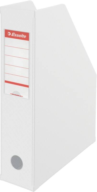 Esselte VIVIDA Tijdschriftencassette 56000 A4 Karton, PVC Wit 7,2 x 24,2 x 31,8 cm
