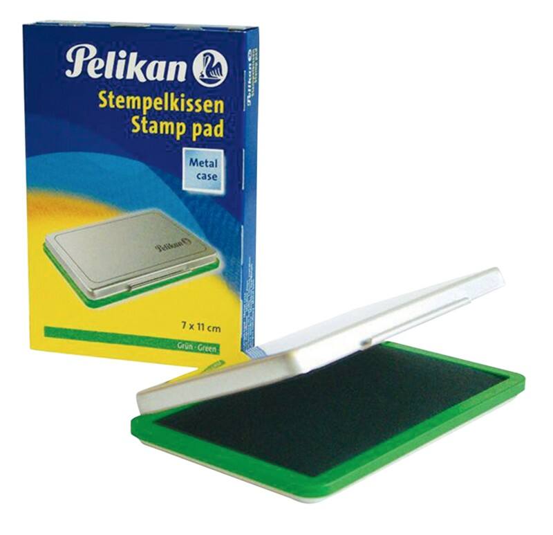 Pelikan 4318929 Stempelkussen Groen 7 x 7 x 11 cm