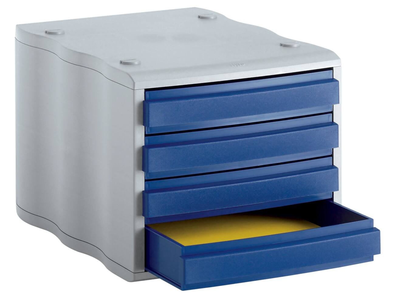 Styro Lades 8501 Polystyreen Blauw, grijs 27 x 35,5 x 24 cm