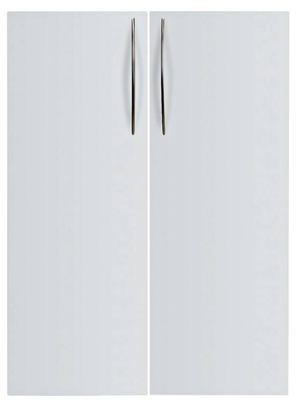 Hammerbacher Matrix Kastdeuren Lichtgrijs 790 x 16 x 1.104 mm