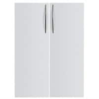 Hammerbacher Matrix Kastdeuren Lichtgrijs 790 x 16 x 1.104 mm