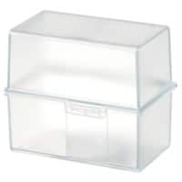 HAN 977-63 Kaartenbak Transparant A7 300 Plastic 12,1 x 7,4 x 10,1 cm