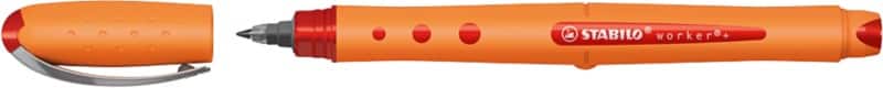 STABILO worker+ Medium Rollerballpen 0,5 mm Rood