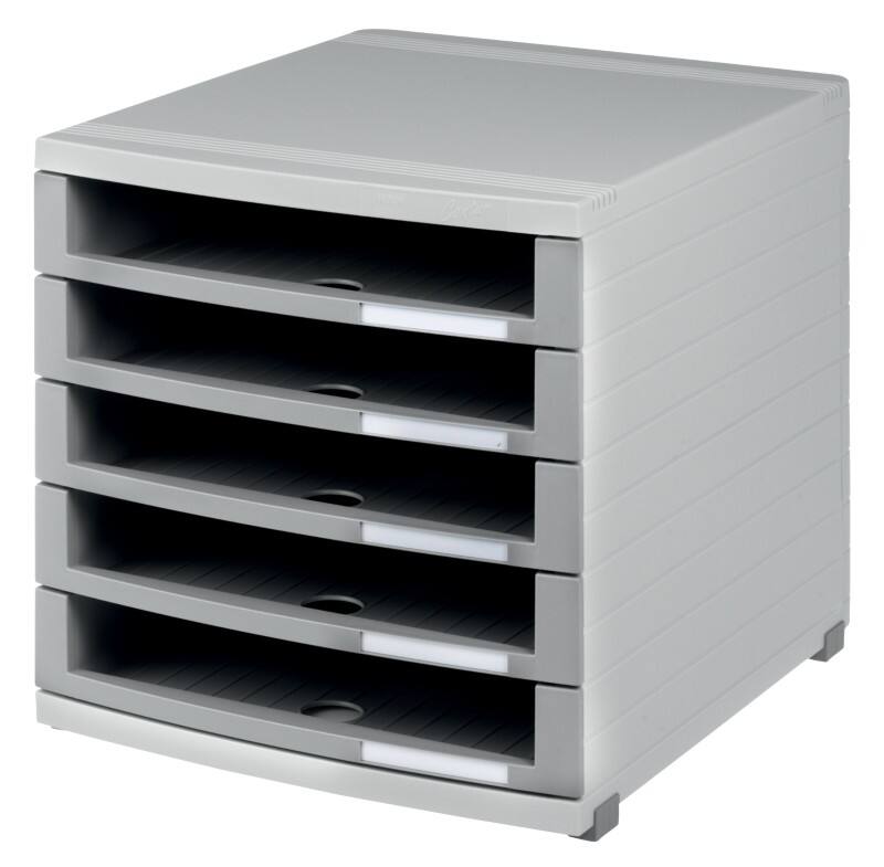 HAN Ladekastje Grijs, Lichtgrijs 5 Lades 30 x 38,2 x 30,7 cm