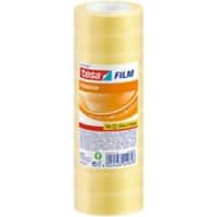 tesa Plakband tesafilm 57387 Transparant 15 mm (B) x 33 m (L) PP (Polypropeen)  10 Rollen