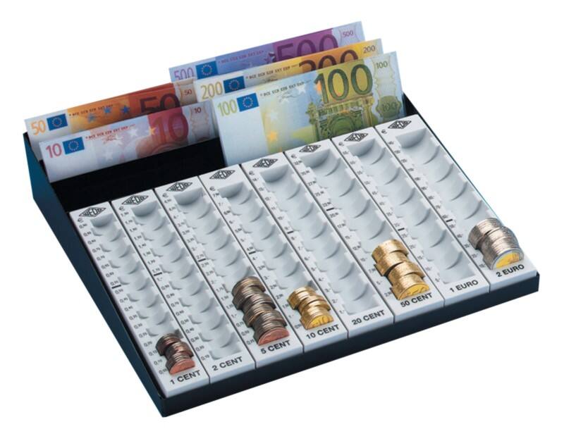 WEDO Geldbord Euro Grijs 280 x 270 x 60 mm