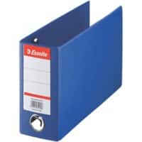 Esselte Breed Ordner A5 80 mm Blauw 2 Ringen 47092 PP (Polypropeen) Liggend