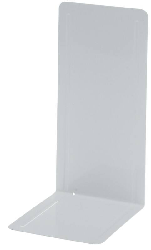 Maul Boekensteun Staal Wit 12 x 14 x 24 cm 2 Stuks