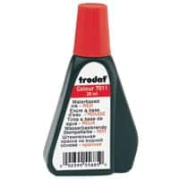 Trodat 7011 Inktflacon Rood 4 x 7,6 cm 28 ml