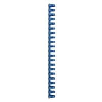 GBC Plastic Inbindruggen Blauw 19.0 mm 165 Vel A4 100 Stuks