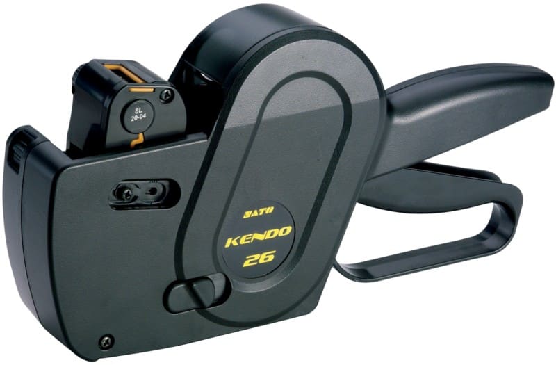 SATO Prijstang 26 Zwart 5 x 24,5 x 12,35 cm