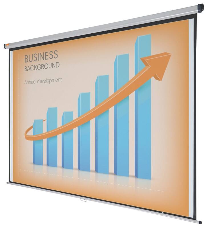 Nobo Projectiescherm 1902394 Wandmodel Formaat 4:3 234,5 x 176 cm