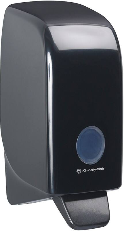 AQUARIUS Handzeep dispenser 7173 Kunststof Wandmontage 1 L Zwart