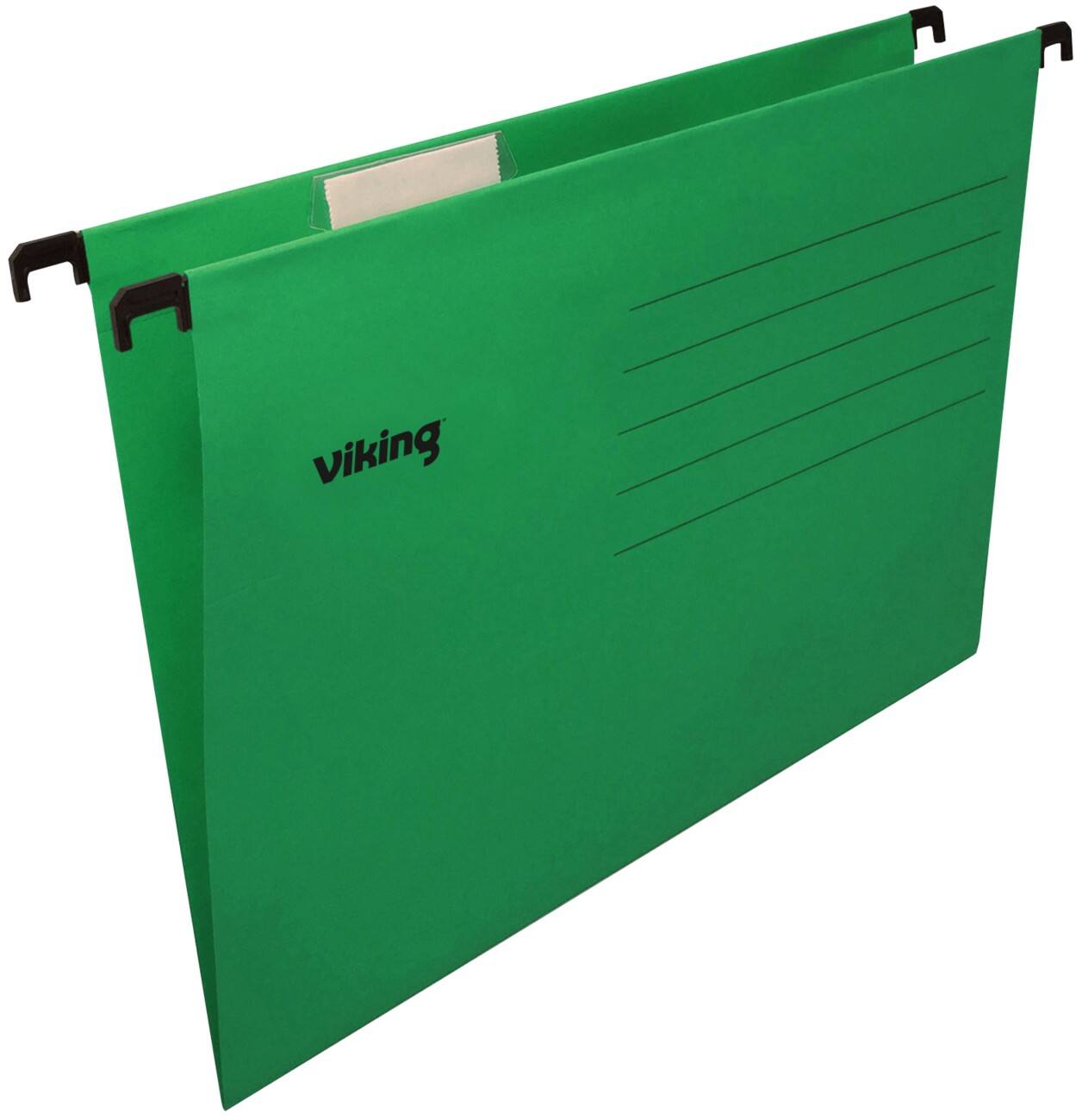 Niceday Hangmappen Euroflex A4 Groen Gerecyleerd karton Ophangmaat 330 mm V-bodem 31,3 x 3 x 24,5 cm 25 Stuks