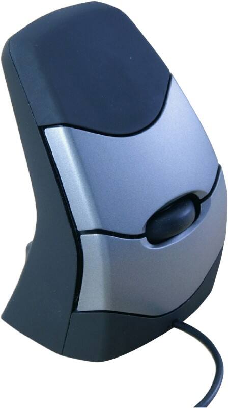 BakkerElkhuizen DXT Precision Mouse Muis Bedraad Zilver, grijs Geschikt voor linkshandigen