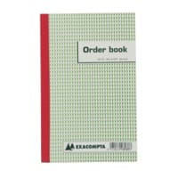 Exacompta Orderboek Wit Gelinieerd Niet geperforeerd Speciaal 13,5 x 1 x 21 cm 80 g/m² 25 Vellen