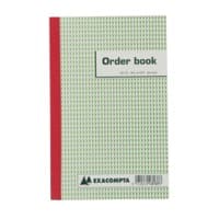 Exacompta Bestelboek Wit Gelinieerd Niet geperforeerd Speciaal 13,5 x 1 x 21 cm 80 g/m² 25 Vellen