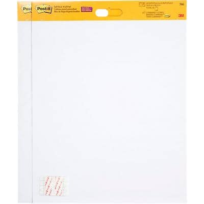 Post-it flipoverblokken 566 speciaal blanco 70 g/m² wit 50,8 x 58,4 cm 2 stuks à 20 vellen