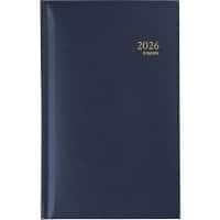 Brepols Interplan Lima Zakagenda 2026 A6 1 Week per 2 pagina's Nederlands Blauw 0.731.1255.06.6.0