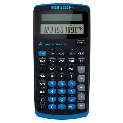 Texas Instruments Wetenschappelijke rekenmachine TI-30 ECO RS Zwart