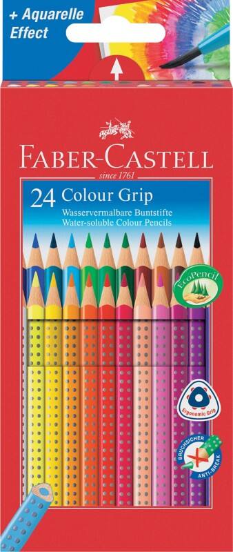Faber-Castell Colour Grip Kleurpotloden 24 Stuks