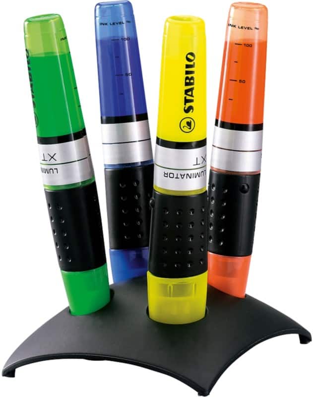 STABILO LUMINATOR Tekstmarker Set 4 Kleuren