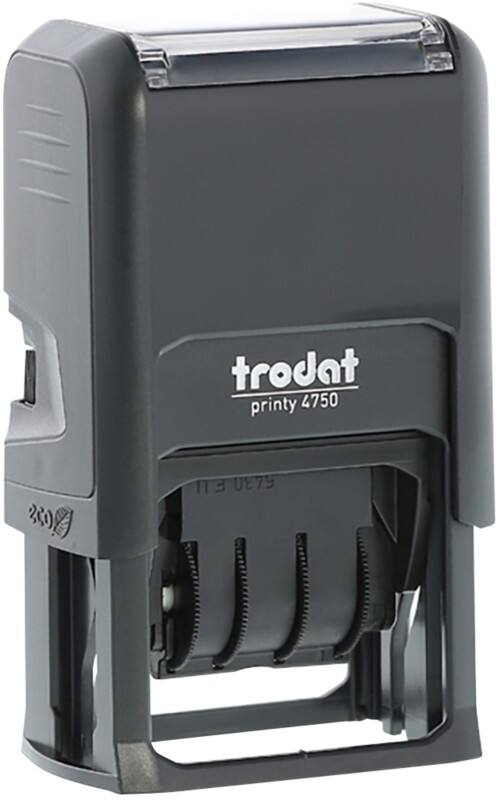 Trodat Printy 4750/L1 Gepersonaliseerde stempel Blauw, Rood 6 x 3,8 x 10,6 cm Duitstalig