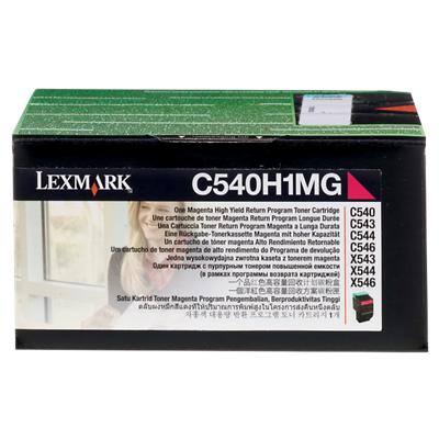 Lexmark Origineel Tonercartridge C540H1MG Magenta
