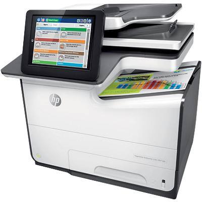 HP PageWide Enterprise MFP 586F A4 Kleuren PageWide 4-in-1 printer met draadloos printen