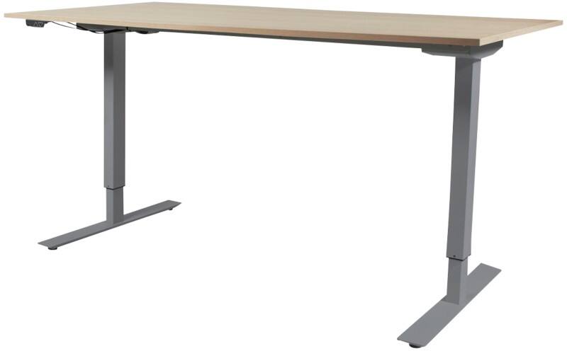 Schaffenburg Lectro Basic Zit-sta-bureau Eiken T-Voet 1.600 (B) x 800 (D) x 710 (H) mm Melamine