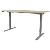 Schaffenburg Lectro Basic Zit-sta-bureau Eiken T-Voet 1.600 (B) x 800 (D) x 710 (H) mm Melamine